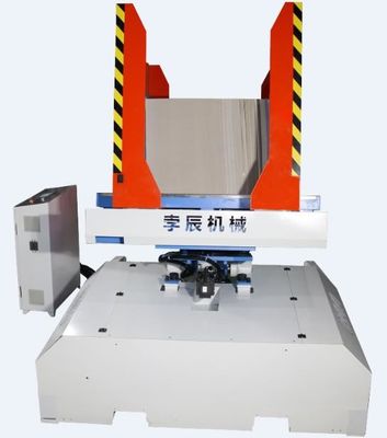 Выравнивание станка для поворота свай, регулировка потери 1300 мм