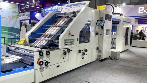 Sfc гофрированный лист к листу 5 слойная флейта ламинирующая машина с высокоскоростным сервоуправлением