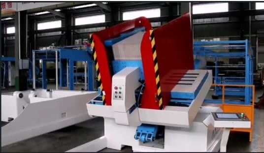 Innovative Pile Turner Machine combining dust removal and air alignment to boost packaging line throughput and print in printing industry