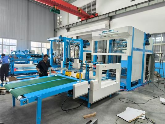 Advanced Stacking and Flute Laminating System with Auto Stacker Machine for Corrugated Cardboard Production (Усовершенствованная стекольная и флютно-ламинирующая система с автостакерной машиной для производства картонных изделий)