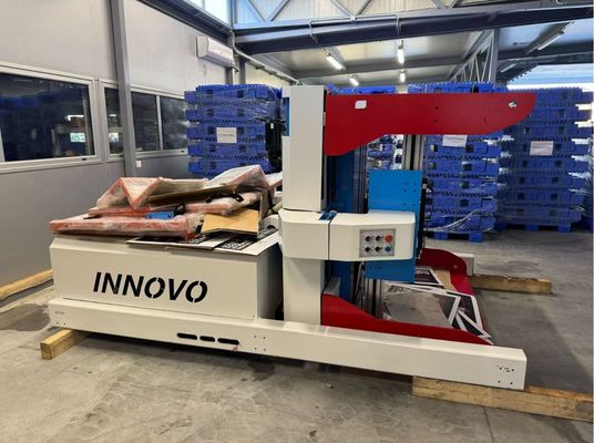 Машина для переворачивания стопы бумаги для удаления пыли и выравнивания воздуха в полиграфии и упаковке для повышения эффективности и производительности