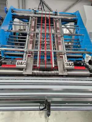 Высокоточная автоматическая флют-ламинаторная машина для больших форматов бумаги (170*170 см) с различными вариантами мощности (22 кВт - 30 кВт)