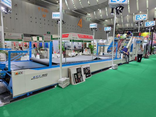 Высокоскоростная листовая ламинационная машина 5-слойная с сервоуправлением для ламинирования гофрокартона