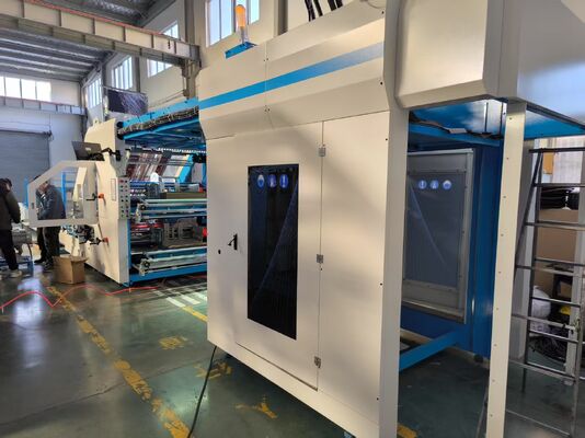 High Speed Sheet To Sheet 5ply Flute Laminating Machine with Servo Control for Laminating of Multi Ply Corrugated Paper and Various Laminating Types