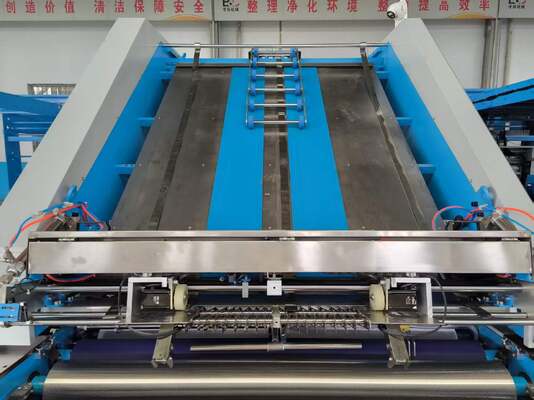 Automatic High Speed 5ply Servo 3 In 1 Sheet To Sheet Laminating Machine Flute Laminator For Corrugated Cardboard