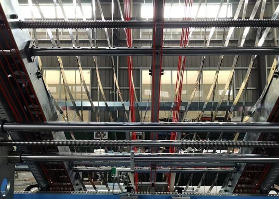 лист машины слоения каннелюры 1500x1500mm прокатывая 150m/Min гофрировал коробки