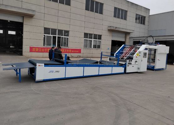 Высокоскоростная автоматическая машина 1450mm гофрированное 1650mm 22kw слоения каннелюры - бумага картона доски