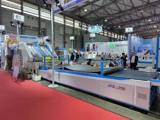 Gfs 24000 шт/час Высокоскоростной картон гофрированная бумага ламинирующая машина перекрытие питания