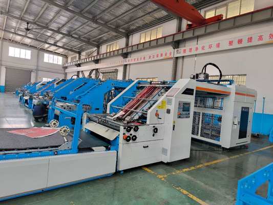 Высокоточная автоматическая флют-ламинаторная машина для больших форматов бумаги (170*170 см) с различными вариантами мощности (22 кВт - 30 кВт)